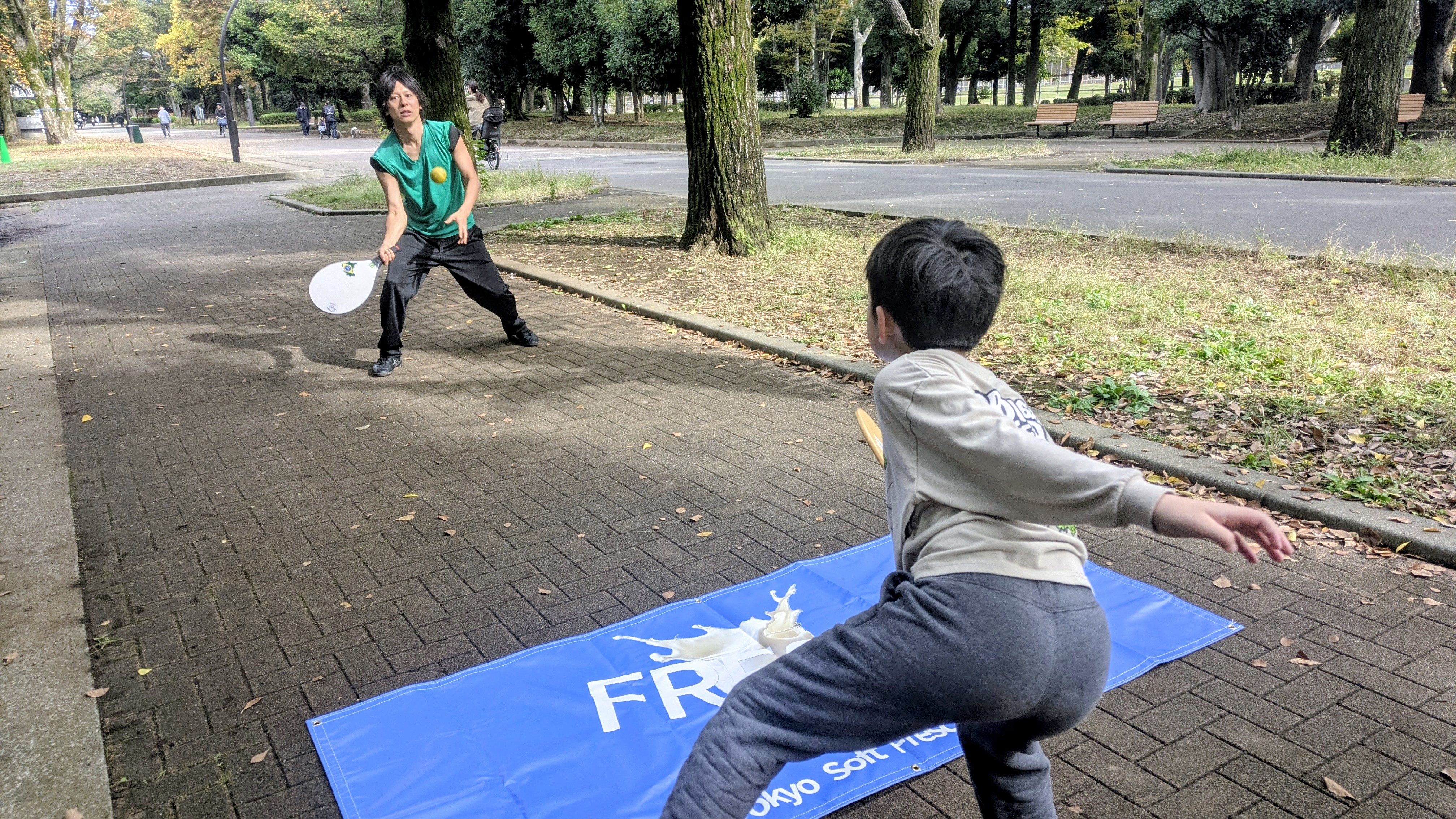 11/2(日)「光が丘みんなのスポーツ体験」にソフトフレスコボールが出展しました！【光が丘公園】